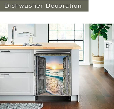 beautiful-beach-sunset-from-open-door-dishwasher-mspring-summer-home-cabinet-decals-kitchen-decoration-23wx26h-big-2