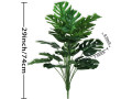 bird-fiy-artificial-plants-29-tall-fake-turtle-tree-leave-small-2