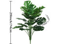bird-fiy-artificial-plants-29-tall-fake-turtle-tree-leaves-with-stems-faux-palm-leaf-imitation-frond-leaf-tropical-small-2