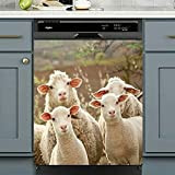 gadgetstalk-dishwasher-magnet-cover-23wx26h-farm-pigs-pumpkin-farmhouse-kitchen-big-0