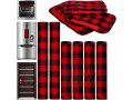 boao-6-pieces-christmas-kitchen-appliance-covers-handle-protector-for-christmas-decorations-microwaveblack-and-redbuffalo-plaid-small-0