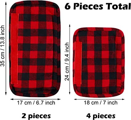 boao-6-pieces-christmas-kitchen-appliance-covers-handle-protector-for-christmas-decorations-microwaveblack-and-redbuffalo-plaid-big-2