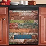 splicing-wood-decoration-kitchen-dishwasher-magentic-cover-retro-self-adhesive-big-0