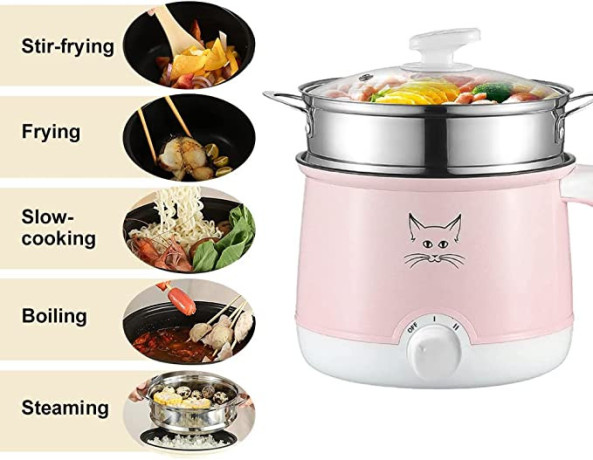 avkobow-hot-pot-electric-pot-for-raman-soup-noodles-steak-oatmeal-rapid-mini-cooker-with-temperature-control-18l-pink-big-4
