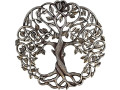 top-brass-tree-of-life-wall-plaque-11-58-inches-decorative-celtic-garden-art-sculpture-antique-silver-finish-small-0