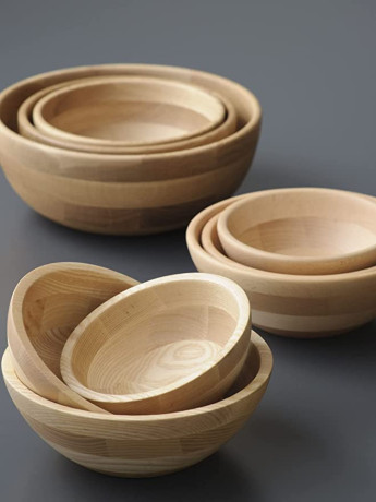swanson-shoji-kpk-008-salad-bowl-wood-tableware-natural-wood-approx-diameter-79-x-height-33-big-2