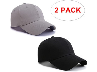 PFFY 2 Packs Baseball Cap Golf Dad Hat for Men and Women