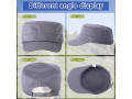 6-pieces-military-style-hat-cadet-army-cap-fitte-d-basic-army-hat-vintage-military-cap-adjustable-costume-cotton-twill-flat-top-small-2