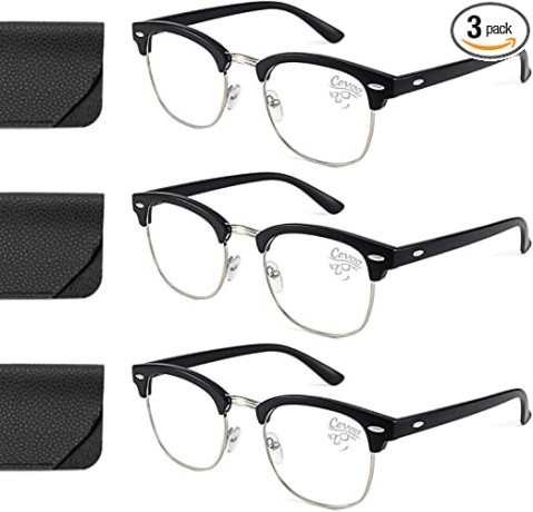 ccvoo-3-pack-reading-glasses-blue-light-blocking-retro-semi-rimless-readers-for-men-women-big-0