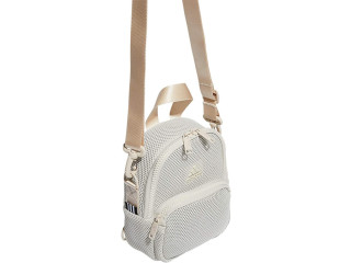 Adidas Women's Airmesh Convertible Mini Backpack-Crossbody Bag, Alumina Beige, One Size