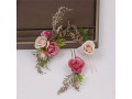 loyjoy-1set-bridal-dried-flower-handmade-headdress-lace-hairpins-simulation-rose-small-0