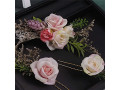 loyjoy-1set-bridal-dried-flower-handmade-headdress-lace-hairpins-simulation-rose-small-3