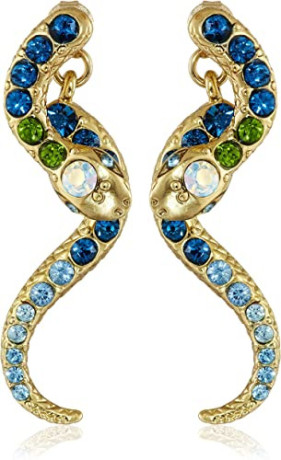 betsey-johnson-pave-crystal-snake-front-back-linear-earrings-big-0