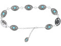 ariat-turquoise-concho-chain-belt-ladies-silver-small-0