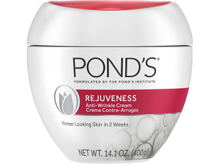 Pond's Anti-Wrinkle Face Cream Anti-Aging Moisturizer With Alpha Hydroxy Acid and Collagen