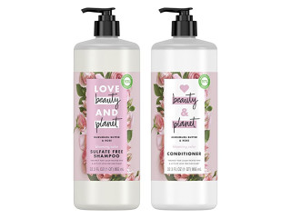 Love Beauty and Planet Blooming Color Sulfate-Free Shampoo and Conditioner
