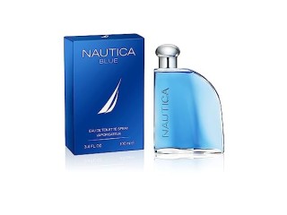 Nautica Blue Eau De Toilette for Men - Invigorating, Fresh Scent - Woody, Fruity Notes of Pineapple,
