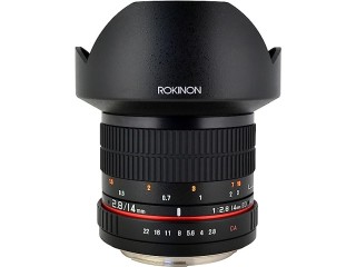 Rokinon FE14M-P 14mm F2.8 Ultra Wide Fixed Lens for Pentax (Black)