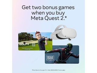 Meta Quest 2 Advanced All-In-One Virtual Reality Headset 128 GB Get Meta Quest 2 with GOLF