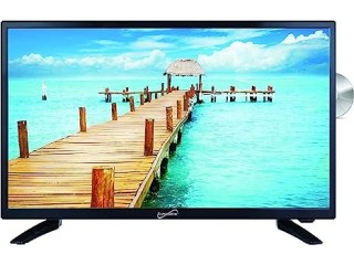 SuperSonic SC-2412 LED Widescreen HDTV & Monitor 24", Built-in DVD Player with HDMI