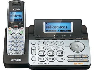 VTech DS6151 2-Line Cordless Phone System for Home or Small Business