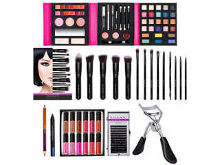 SHANY Bundle Makeup Set - All in One Makeup Bundle Adult Teen Makeup - Includes Pro Makeup Brush Set, Makeup Eyeshadow Palette