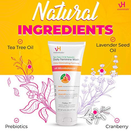 vh-essentials-ph-balanced-daily-feminine-wash-tea-tree-oil-prebiotic-6-fl-oz-pack-of-1-54306-clear-big-0