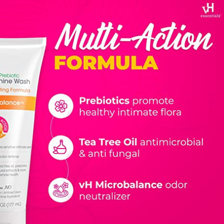vh-essentials-ph-balanced-daily-feminine-wash-tea-tree-oil-prebiotic-6-fl-oz-pack-of-1-54306-clear-big-1