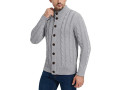 nitagut-mens-long-sleeve-stand-collar-cardigan-sweaters-button-down-cable-knitted-sweater-small-2