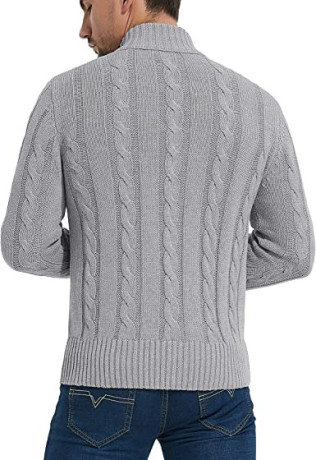 nitagut-mens-long-sleeve-stand-collar-cardigan-sweaters-button-down-cable-knitted-sweater-big-0