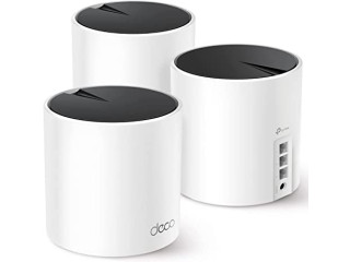 TP-Link Deco AX3000 WiFi 6 Mesh System(Deco X55) - Covers up to 6500 Sq.Ft. , Replaces Wireless Router and Extender,