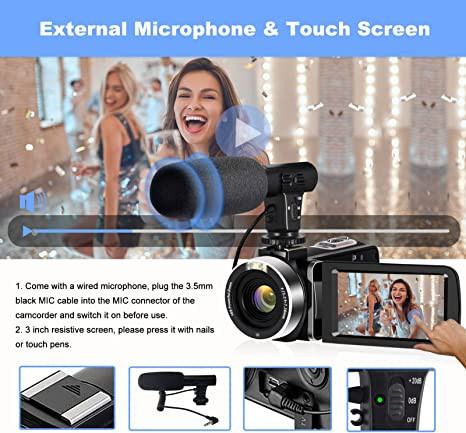 yeein-4k-video-camera-camcorder-with-3-touch-screen-and-32g-card-wifi-digital-camera-18x-digital-zoom-vlogging-camera-for-youtube-big-2