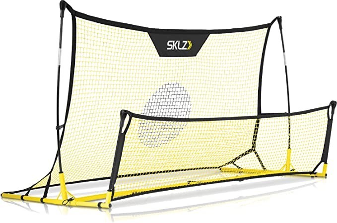 sklz-quickster-soccer-trainer-portable-soccer-rebounder-net-for-volley-passing-and-solo-training-big-0