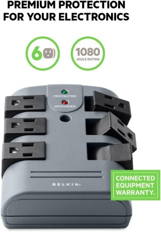 belkin-power-strip-surge-protector-6-rotating-ac-multiple-outlets-big-0