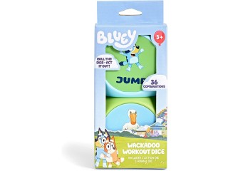 BLUEY Wackadoo Dice Imagination Act Out The Action Game
